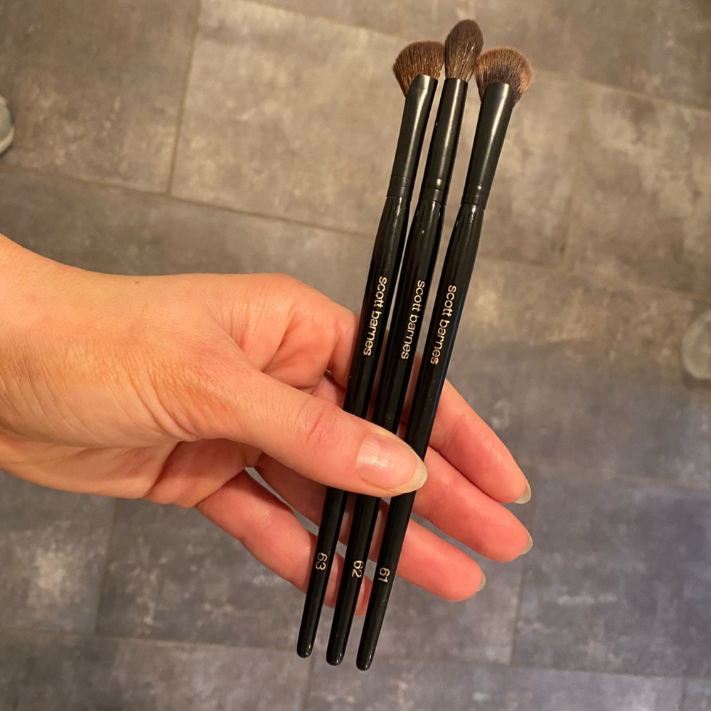 Scott Barnes Eye shadow brushes